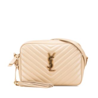 Saint Laurent Lou Crossbody Gewatteerd Leer