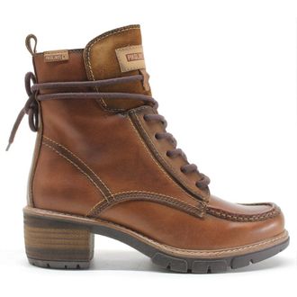 Pikolinos San Sebastia W1T-8527 Leather Womens Ankle Boots - Cuero - Size:UK 8-8.5