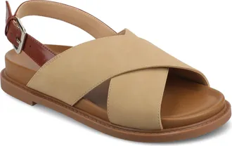 Journee Collection Women & apos;s Marinna Flat Sandals
