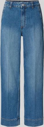 b.young B.Young Wide Fit Jeans mit Eingrifftaschen Modell Komma in Blau, Gr&ouml;&szlig;e 25