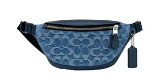 Coach Coach Warren Mini Signature Denim Fanny Belt Womens Bag