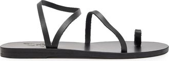 Ancient Greek Sandals Eleftheria Leather Sandals - Black - 39 (IT40 / UK6)