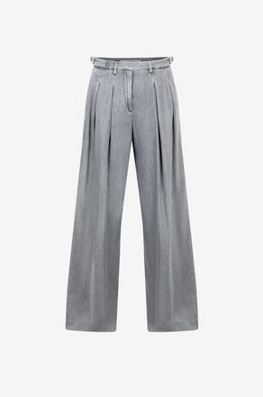 Jacob Cohen Jeans mit weitem Bein aus Lyocell und Baumwolle Anne