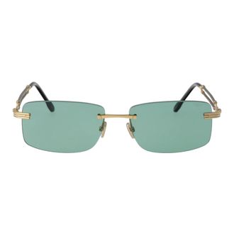 Fred Perry Double Cable Sunglasses - male - Fred - Sunglasses - Green - ONE SIZE - Accessories