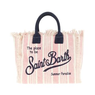 MC2 Saint Barth Tote Bags, female, Multicolor, Size: ONE SIZE Indi Stripes 2161 Tote Bag
