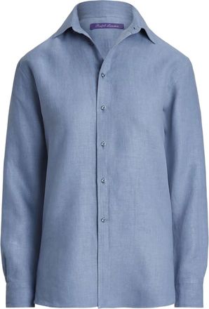 Ralph Lauren Collection Camicia in lino - Blu