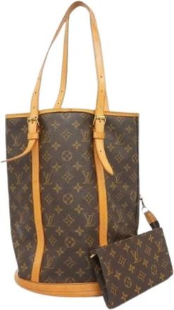 Louis Vuitton Pre-owned Bucket Bags, female, Brown, Size: ONE SIZE Pre-owned Vintage Bucket Bag
