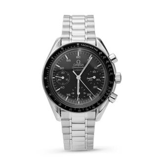 Omega Pre-owned Omega Speedmaster Chronograph Black Dial Mens Watch 3510.50.00