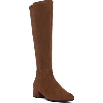 Dune London Topsy Knee High Boot in Brown at Nordstrom Rack, Size 37