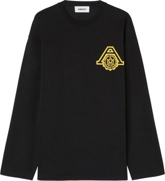 AMBUSH AMB Scholarship organic-cotton T-shirt - men - Organic Cotton - M - Black