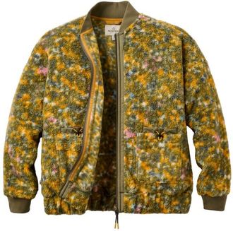 Passenger Lucia Recycled Sherpa Fleece Fleecejacke f&uuml;r Damen | oliv