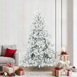 vidaXL &Aacute;rbol De Navidad Artificial Con Ramas Articuladas 210 Cm Pvc Vidaxl