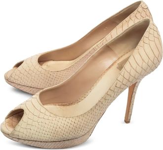 Dior Pumps goffrate 120mm - Toni neutri