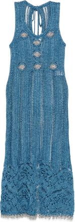 Paco Rabanne Abito midi - Blu