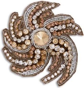 Saachi Sun Swirl Brooch in Gold at Nordstrom Rack