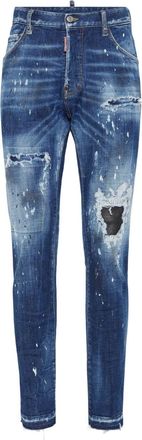 Dsquared2 distressed slim jeans - Blue