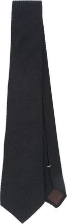 Canali Cravatta in cashmere e seta - Blu