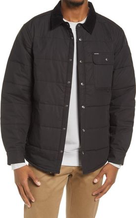 Brixton Cass Quilted Jacket in Black/black at Nordstrom, Size X-Large
