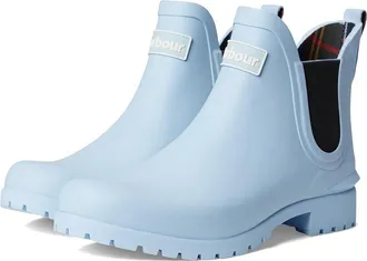 Barbour Barbour Wilton Chelsea Welly Womens Boots Breeze Blue : 6 M, Rubber