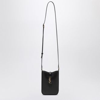 Saint Laurent Black leather 5 to 7 mini bag