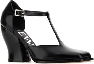 Loewe Womens Onda Heel Black Calf