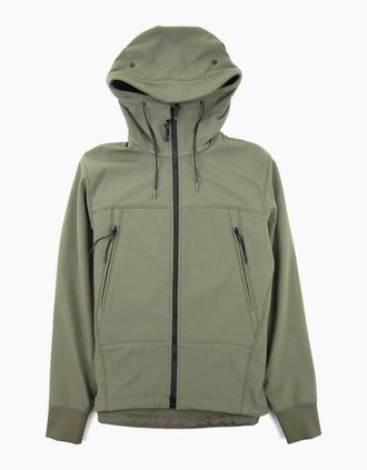C.P. Company Mens CP Company Soft Shell Jacket Khaki 661 - Tan - Size: Regular/46