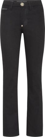 Philipp Plein Denim Broeken Regular fit - Dames - Slim Fit Jeans - Zwart - W26 - Denim - Jeans