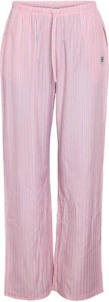 Noisy May Frida Stripe Woven Pants in Bonbon Stripes White at Nordstrom, Size X-Large