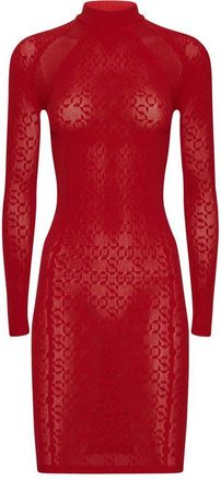 Wolford Intricate Sheer Pattern Dress