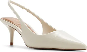 Aldo Calantha Singback Pump in Other White at Nordstrom, Size 6.5