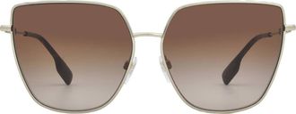 Burberry Alexis Brown Gradient Butterfly Ladies Sunglasses BE3143 110913 61