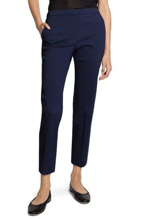 Theory Treeca Pull-On Pants in Midnight Navy - Rl0 at Nordstrom, Size 12