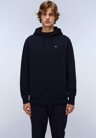 Napapijri Hoodie NAPAPIJRI BALIS, Herren, Gr. XXL, blau (blu marine), Obermaterial: 80% Baumwolle, 20% Polyester, normal, Rundhals, B&uuml;ndchen, Sweatshirts Hoodie