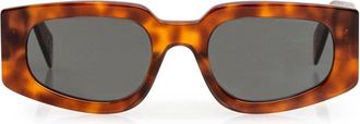Retro Superfuture Tetra - unisex - Zonnebrillen - Bruin - ONE Size - Accessoires