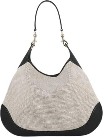 Gucci Pre-owned Shoulder Bags, female, Beige, Size: ONE SIZE Pre-owned Vintage Shoulder Bag