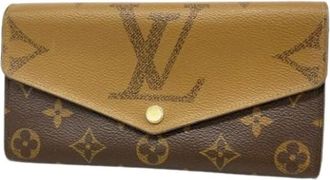 Louis Vuitton Pre-owned Wallets, female, Brown, Size: ONE SIZE Pre-owned Vintage Long Wallet (bi-fold)