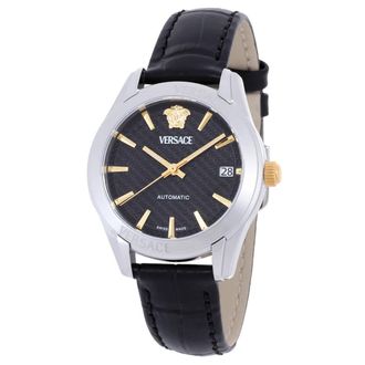 Versace Greca Classic Automatic Black Dial Ladies Watch VESCA0124