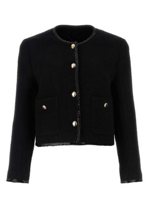 関税・送料込 MIU MIU Midnight blue tweed ジャケット Miu Miu Jackets − Sale: up to −35% | Stylight