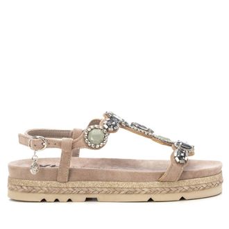 Xti Womens Flat Suede Sandals By XTI
