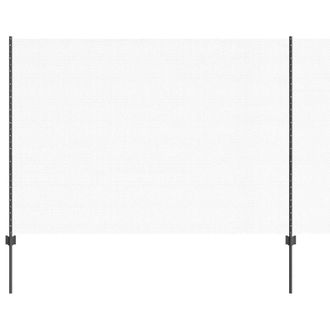 Berkfield Home Fence Posts 22 pcs U-Channel Grey 160 cm Steel, Hexagon Fence Gre