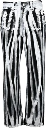 Dolce & Gabbana Jeans - Dames - Regular Fit Jeans - Veelkleurig - M - Katoen - Jeans