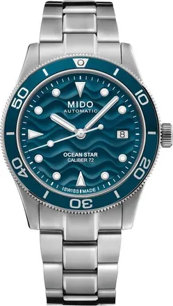 Mido Ocean Star Captain Automatic Watch Gift Set, 39mm in Blue at Nordstrom