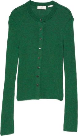 Bite Studios Cardigan con bottoni - Verde