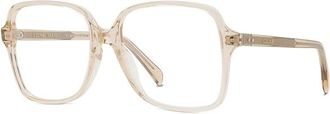 Celine Optisch Montuur - unisex - Brillen - Beige - ONE Size - Accessoires