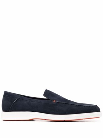 Santoni Mocassini slip on - Blu