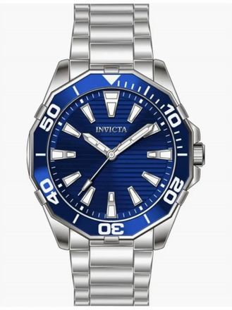 Invicta Mens Pro Diver Dial Special Edition Watch In Blue