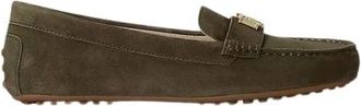 Ralph Lauren Schoenen, Dames, Groen, 40 EU, Su&egrave;de, Barnsbury Loafer
