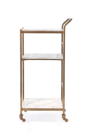 Anthropologie Felix Marble Bar Cart
