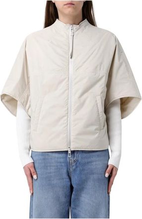 Duno Cape Jacket - Dames - Ponchos - Beige - 2XL - Jassen