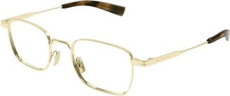 Saint Laurent SL 729 Zonnebril - Heren - Brillen - Geel - 49 MM - Accessoires